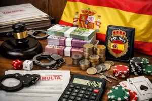 Штрафы и санкции для нелегальных казино в Испании в 2026 году Штрафы и санкции для нелегальных казино в Испании в 2026 году